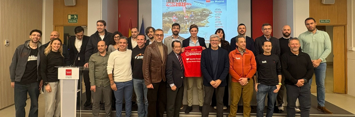 Alberto Tomé presenta el circuito Iberika Trail 2026 Comunidad de Madrid 7 Estrellas