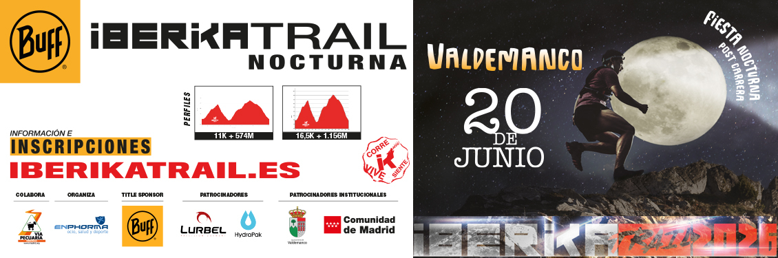 Llega la Buff® Iberika Trail Nocturna Valdemanco